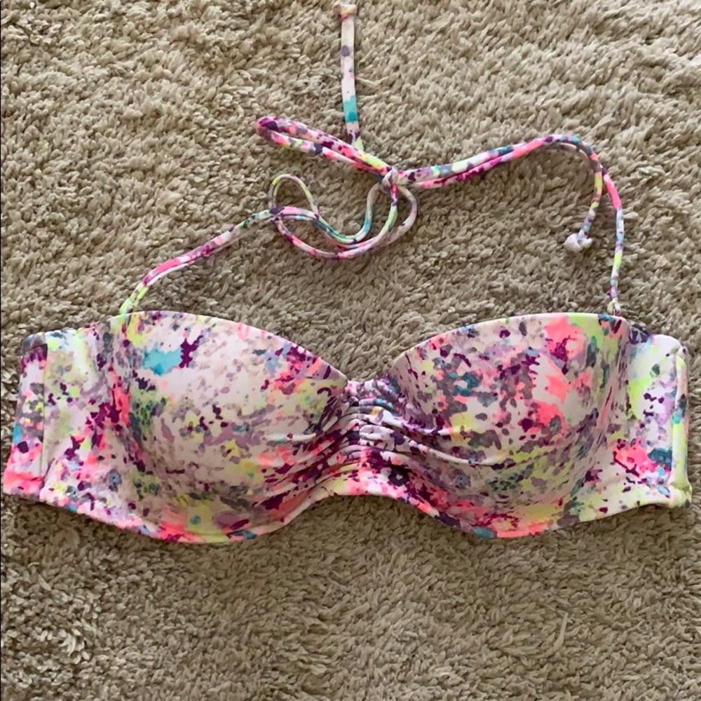Tie Dye Multi Victoria’s Secret Bandeau Top